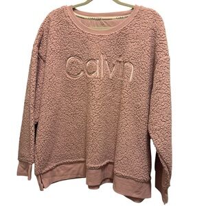 Calvin Klein Blush Textured Pullover